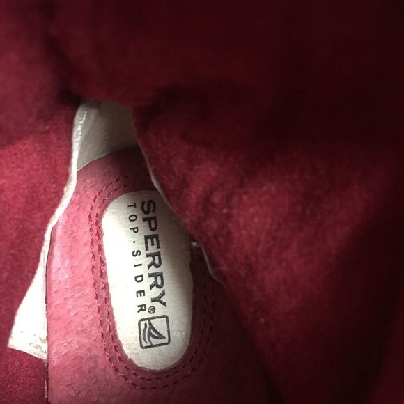 Sperry Hikerfish Brown Leather Leopard Lace Up Ankle Boot Sz 6 9173626 Cheetah - Picture 7 of 11